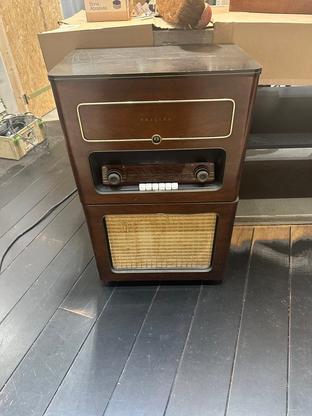 Philips radio, Ophalen