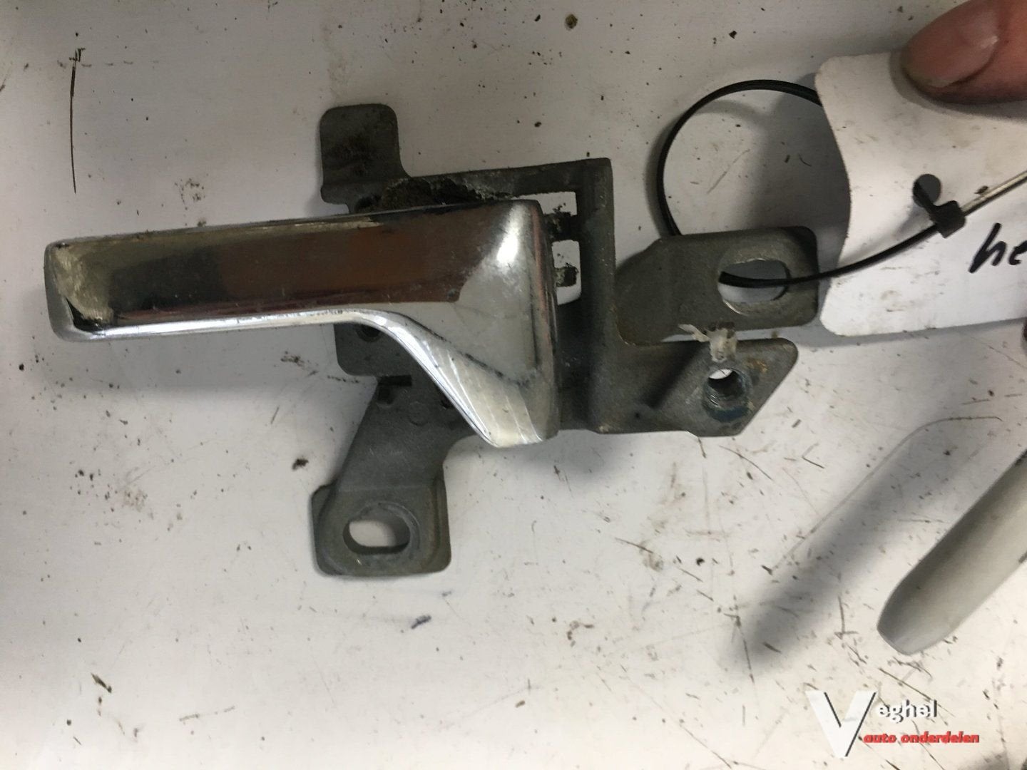 Mercedes w126 Deurgreep Linksachter, Gebruikt, -, Deur, -