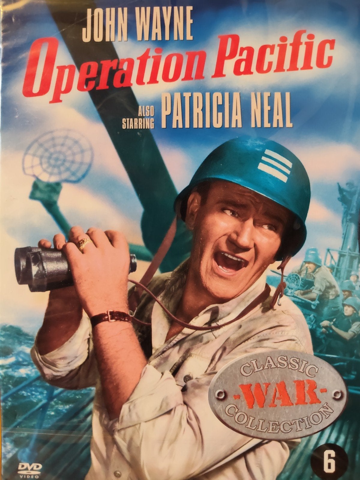 Operation Pacific Dvd NL NIEUW John Wayne Oorlogsfilm, Bonusmateriaal, Italiaans, Ophalen of Verzenden, Italiaans