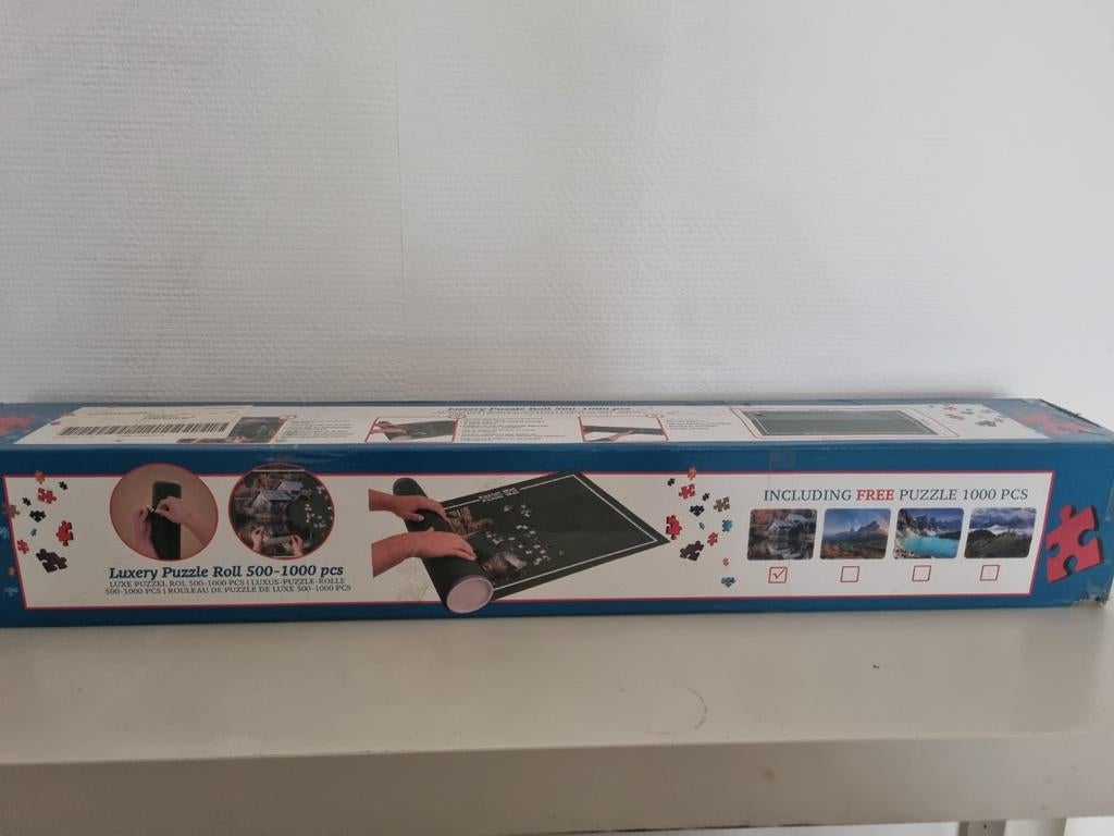 Puzzelmat oprolbaar tot 1000 stukjes, Hobby en Vrije tijd, Denksport en Puzzels, Ophalen of Verzenden, 500 t/m 1500 stukjes