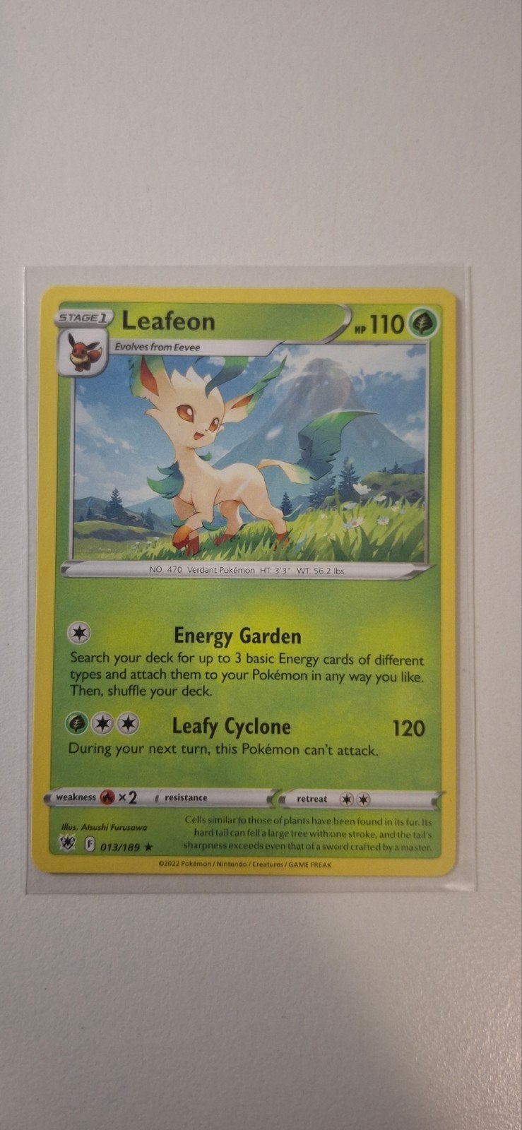Leafeon Pokémon kaart - Stage 1, 110 HP, Ophalen of Verzenden