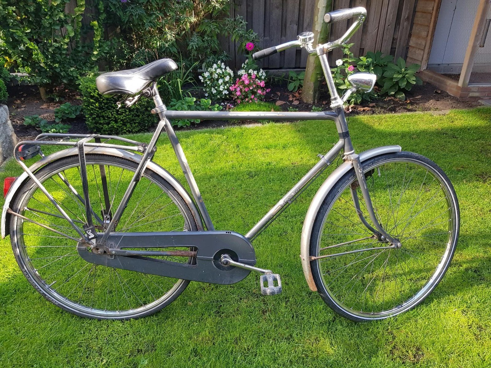Herenfiets Romein, Ophalen, Romein