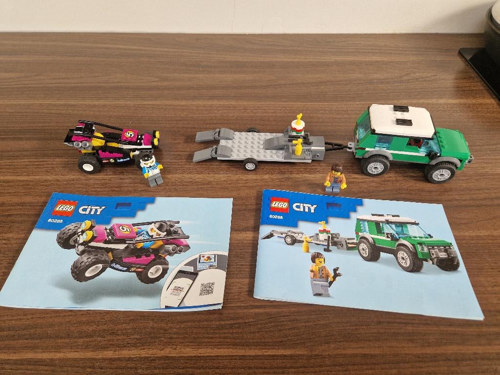 LEGO City Race Buggy Transporter - 60288, City, Lego, Ophalen of Verzenden, Zo goed als nieuw