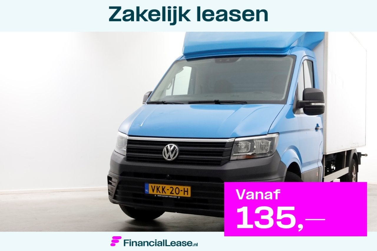 Volkswagen Crafter 35 2.0 TDI E6 Bakwagen met achterdeuren 2, Voorwielaandrijving, Dealer onderhouden, Parkeersensor, Gebruikt