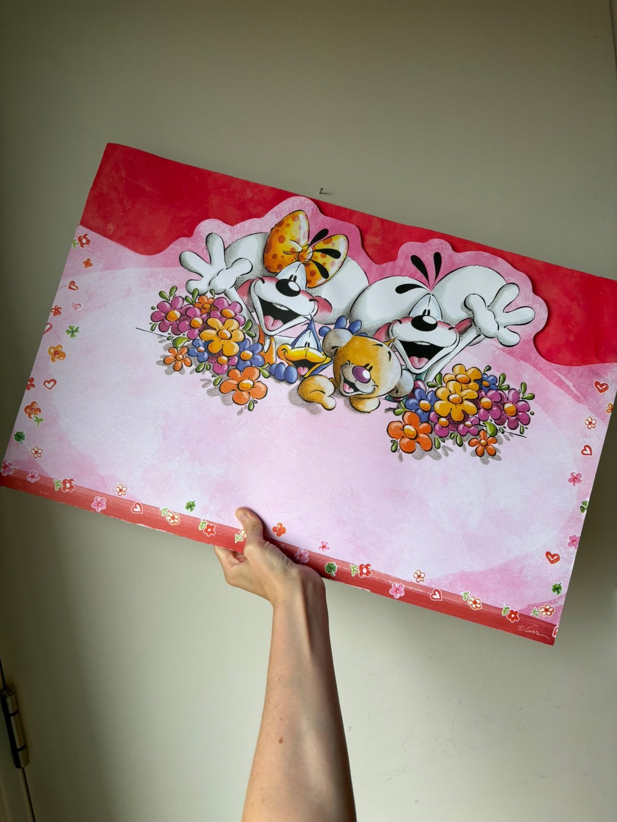 Diddl A2 blok nummer 20 ZELDZAAM, Verzenden, Zo goed als nieuw, Papier, Kaart of Schrift