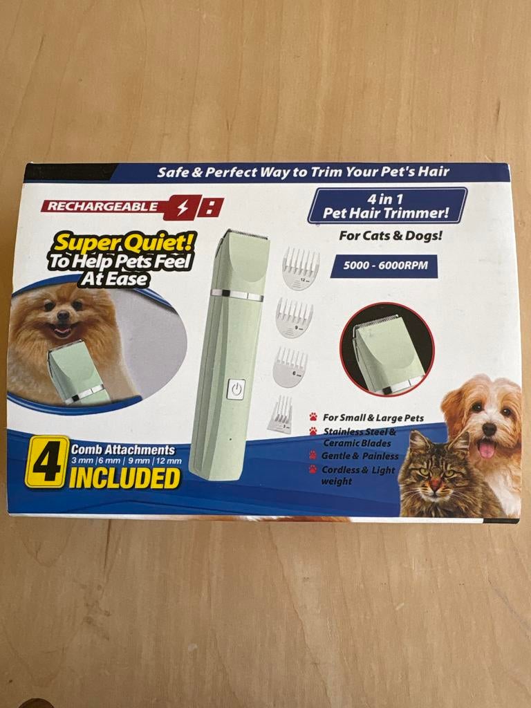 Honden trimmer, Ophalen