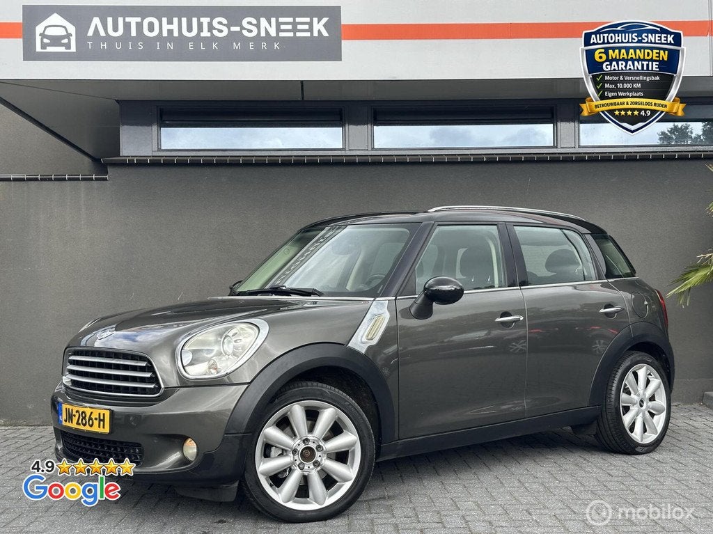 MINI Countryman 1.6 Cooper Pepper | Climate | LMV | 6-bak, Auto's, Mini, Bedrijf, Te koop, Countryman, ABS, Airbags, Airconditioning