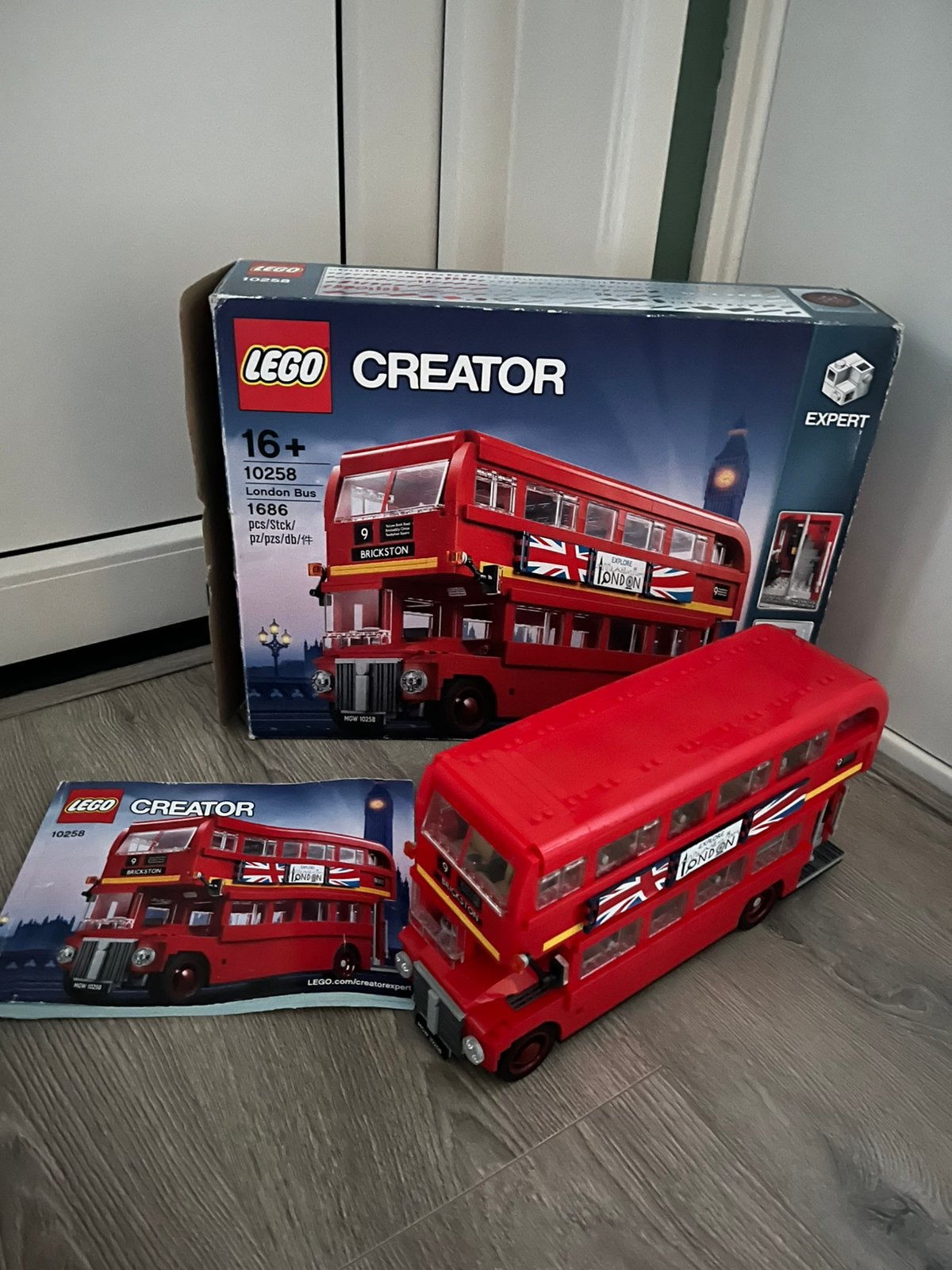 Lego creator 10258 London bus, Ophalen of Verzenden, Zo goed als nieuw