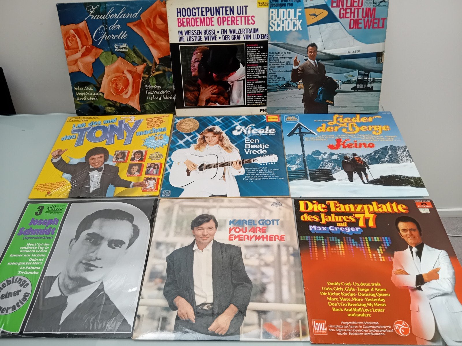 9 x LP Duitse artiesten, Ophalen of Verzenden, LP