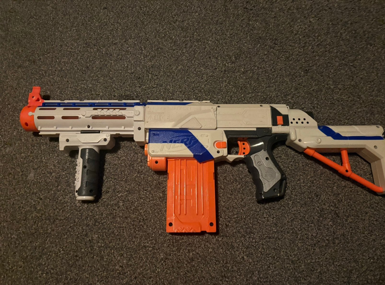 Nerf geweer, Ophalen of Verzenden, Gebruikt