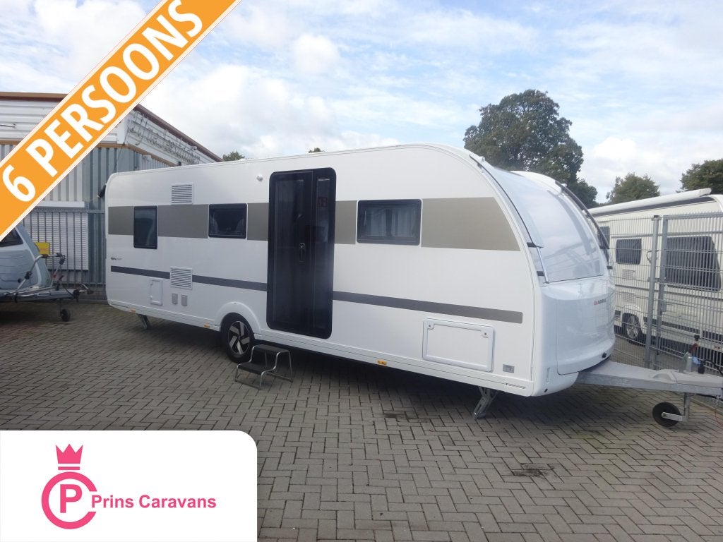Adria Alpina 663 PT Met Kinderkamer #NIEUW#, Caravans en Kamperen, Rondzit, 7 tot 8 meter, Bedrijf, Schokbreker