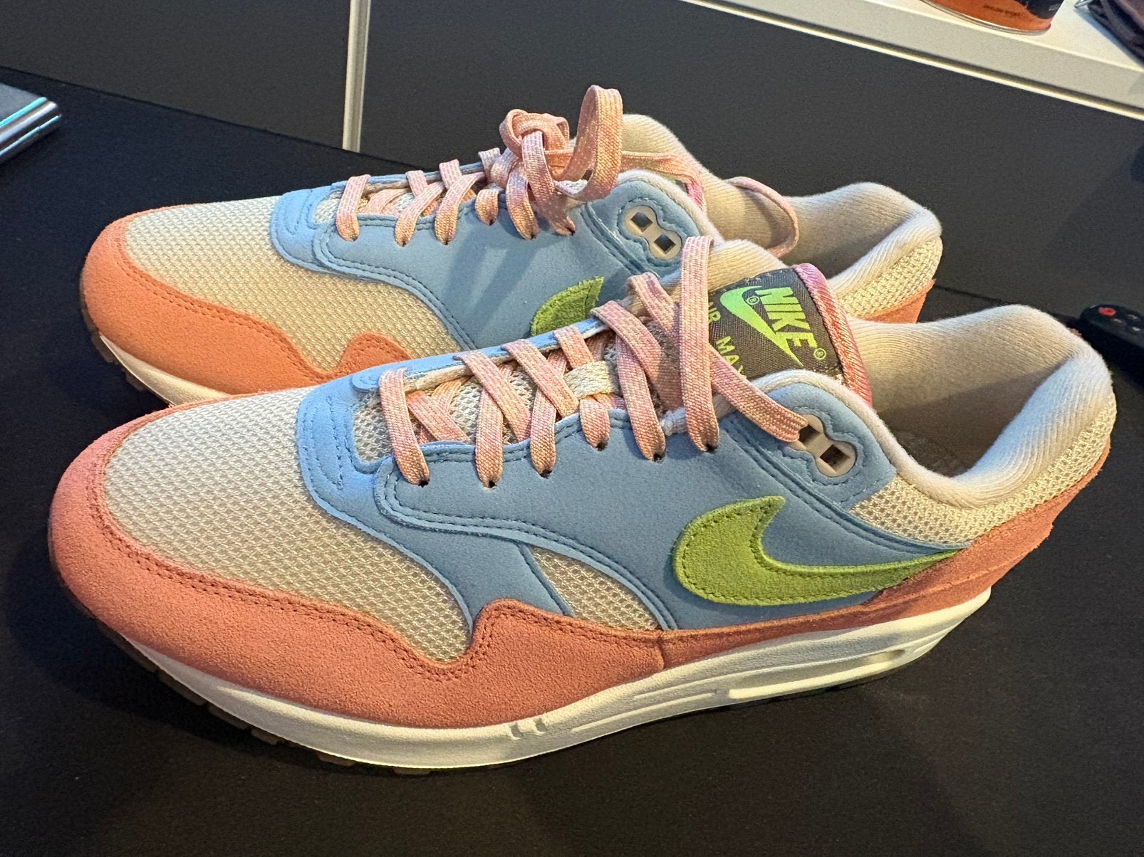 Air max 1 madder root, Ophalen, Zo goed als nieuw, Overige kleuren