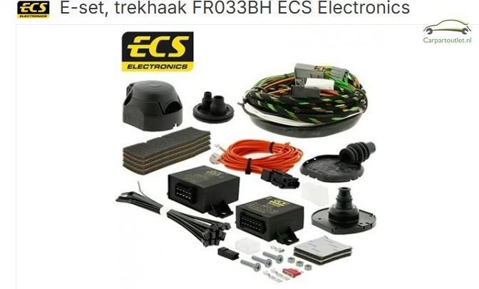 Trekhaak kabelset ECS Ford Focus 2 Ternier  13 polig FR-033-, Auto-onderdelen, Elektronica en Kabels, -, Nieuw, Ophalen of Verzenden