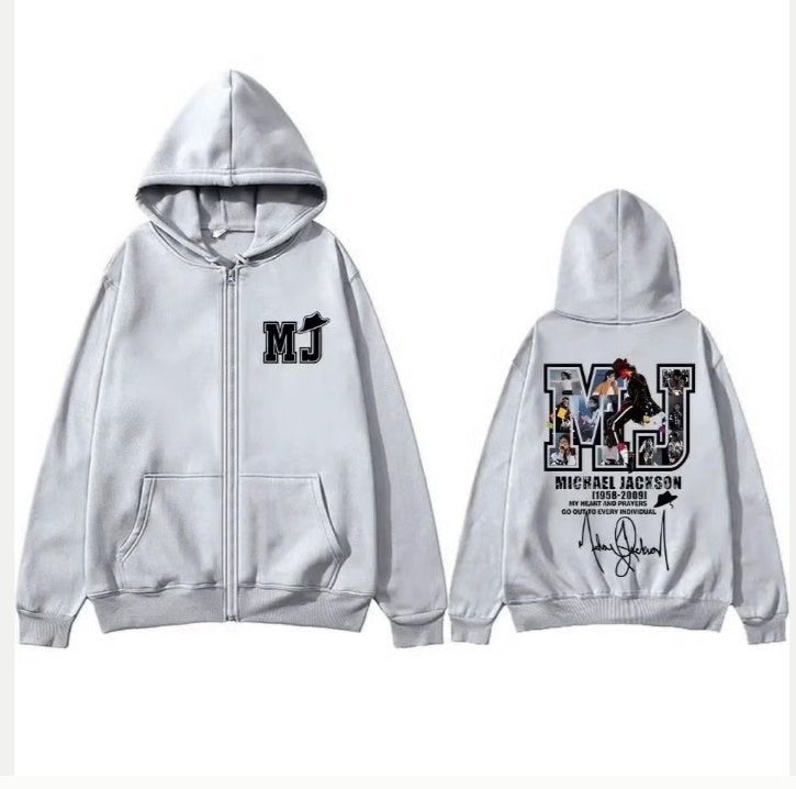 Vintage Michael Jackson hoodie trui met capuchon