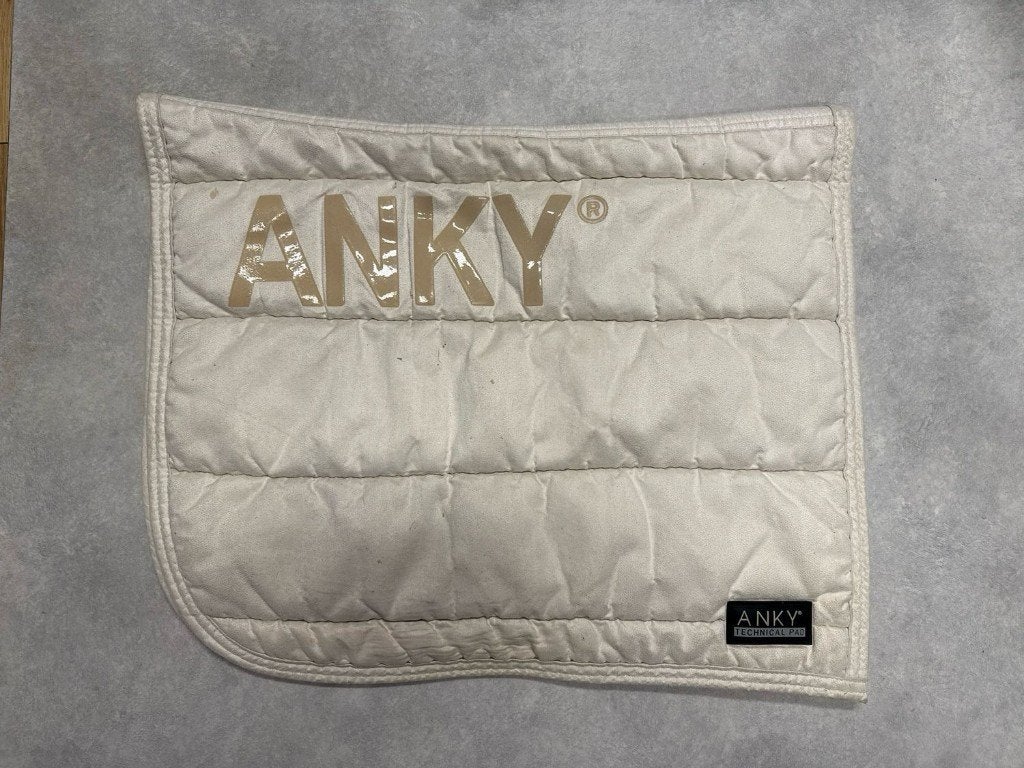 Anky dekje crème full dressuur, Full (L), Gebruikt, Dressuurdekje, Ophalen of Verzenden