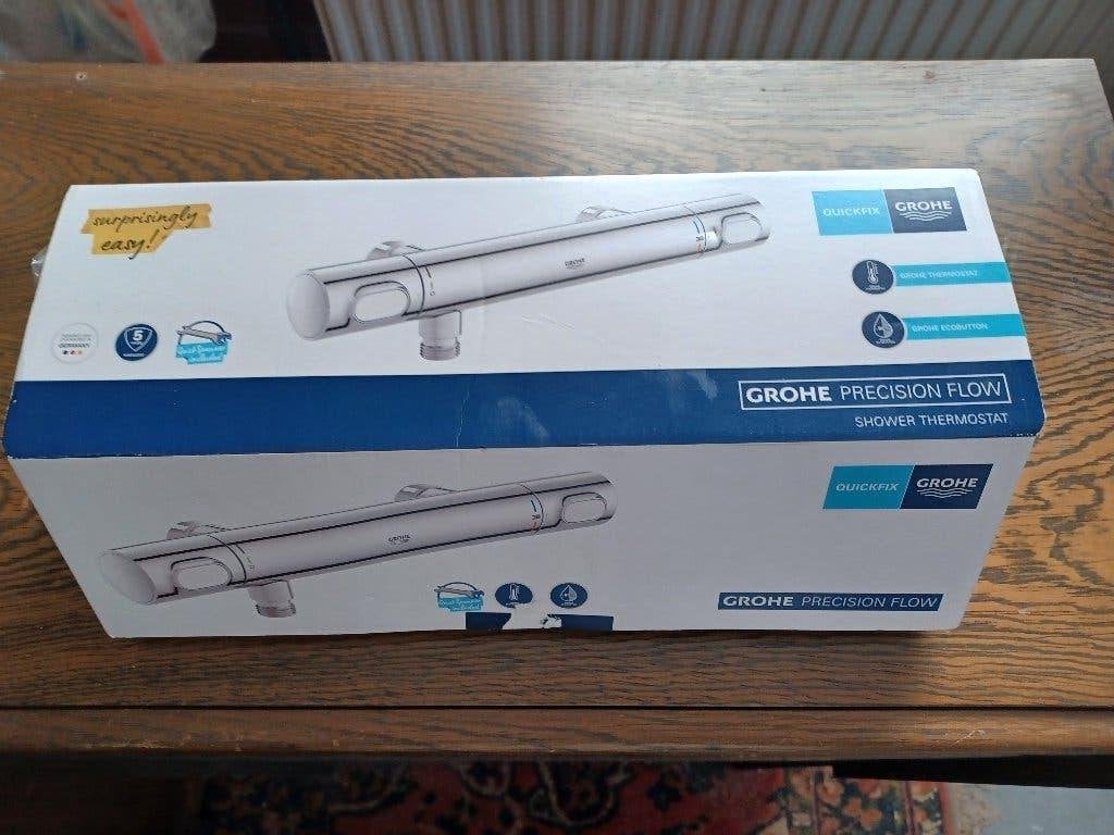 grohe douche thermostaatkraan, gloednieuw, Doe-het-zelf en Verbouw, Sanitair, Ophalen of Verzenden, Nieuw, Chroom, Douche