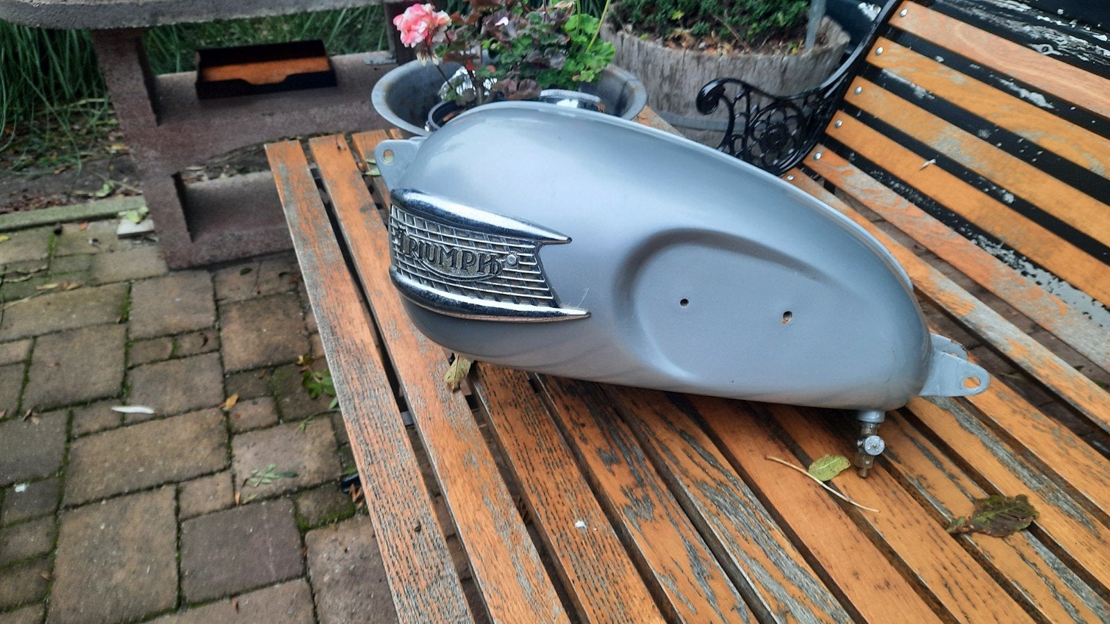 triumph 5ta benzine tank, Motoren, Ophalen of Verzenden
