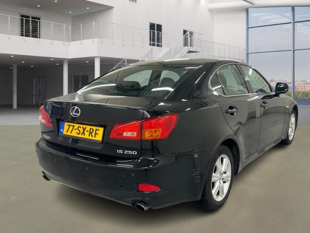 Lexus IS 250 Business, Achterwielaandrijving, Gebruikt, 1535 kg, Zwart
