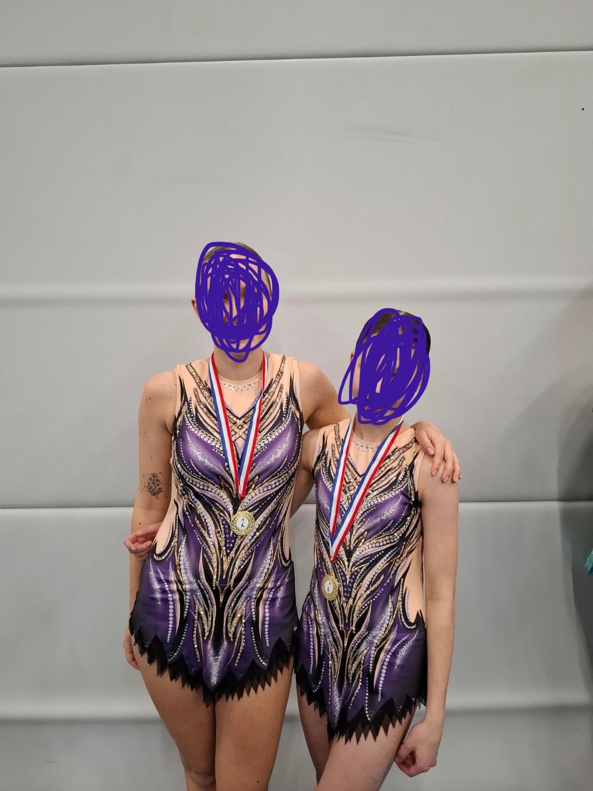 Acro pakjes duo, Maat 36 t/m 42, Ophalen, Zo goed als nieuw, Turnpak(je)