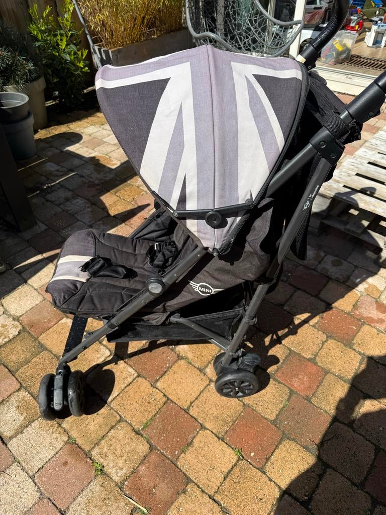 MINI by Easywalker Buggy - Union Jack Design, Ophalen, Gebruikt, Overige merken, Verstelbare rugleuning
