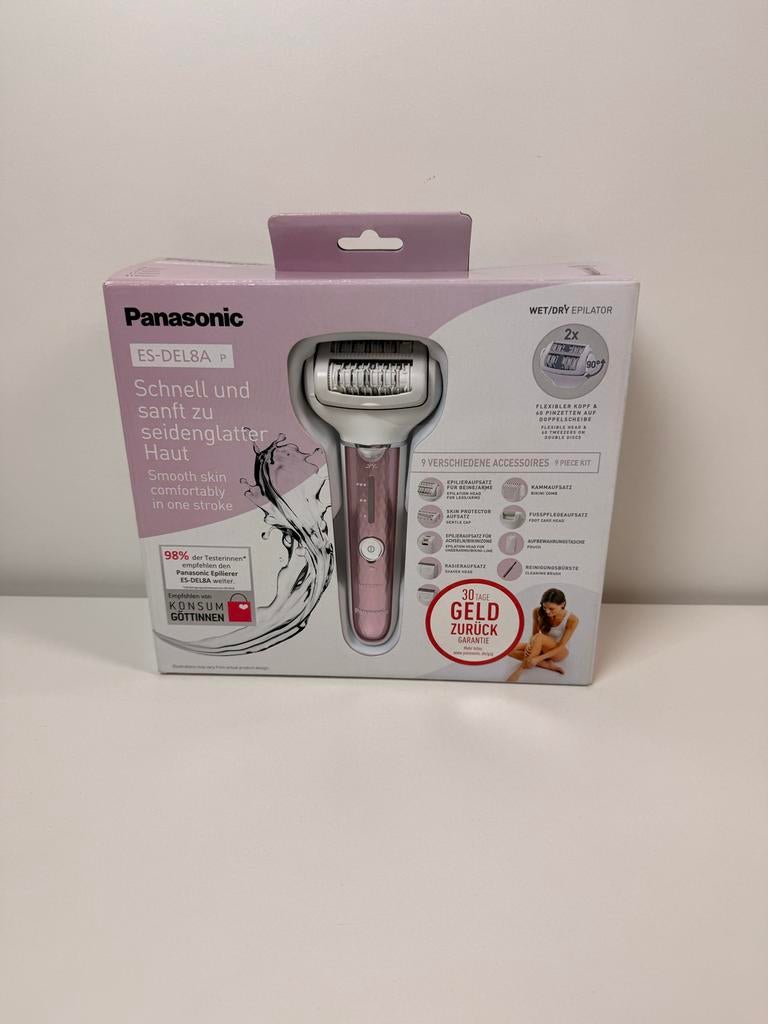 Panasonic ES-DEL8A Wet/Dry Epilator - Nieuw in doos, Ophalen of Verzenden, Nieuw, Overige typen