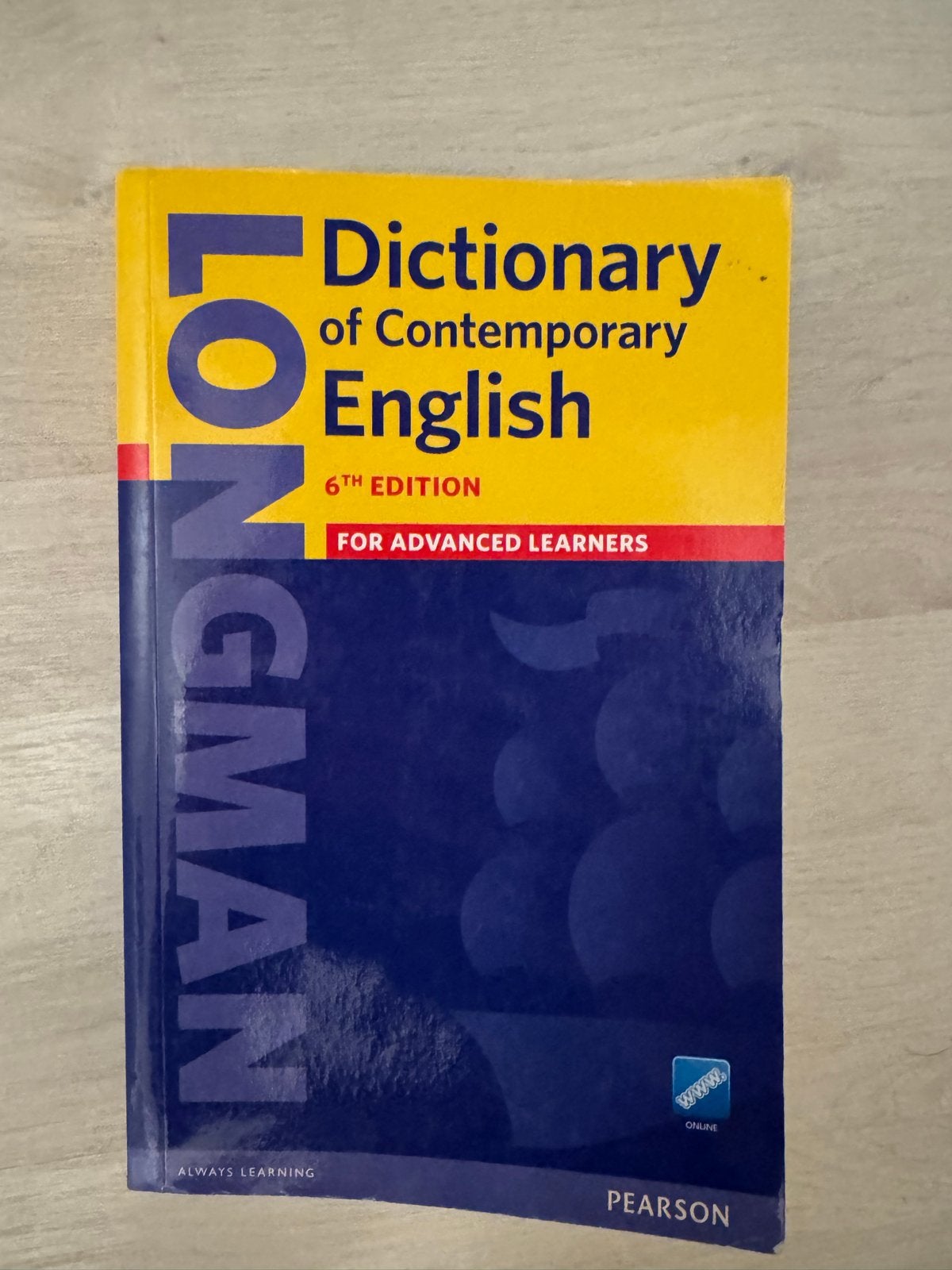 Longman Dictionary of Contemporary English 6th Edition, Ophalen of Verzenden, Zo goed als nieuw, Overige uitgevers, Engels
