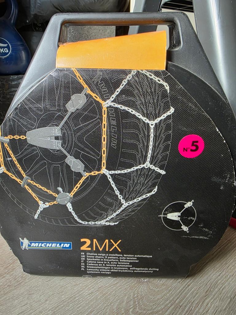 Nieuwe Michelin Sneeuwkettingen 2MX - Maat 5, Ophalen of Verzenden, Nieuw