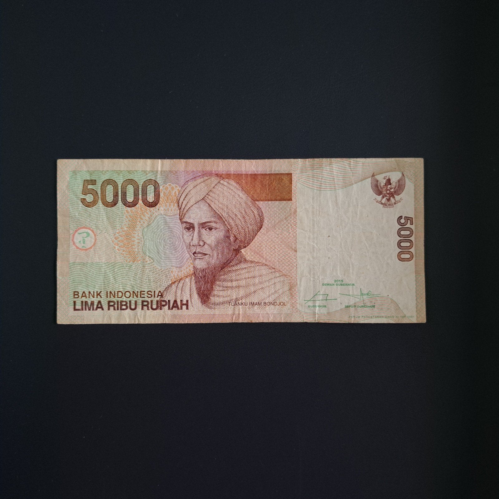 5000 roepie Indonesië #042, Verzenden, Zuidoost-Azië, Los biljet
