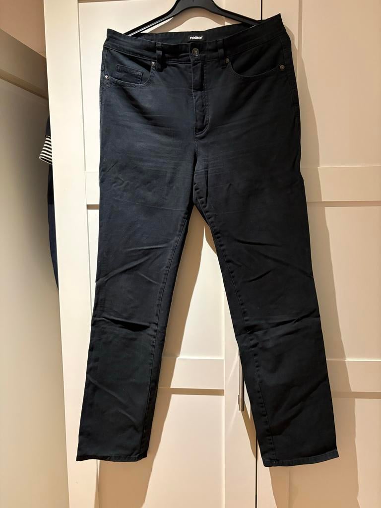 Rosner Audrey1 Slim Zwarte Jeans Maat 40, Ophalen of Verzenden, Zo goed als nieuw