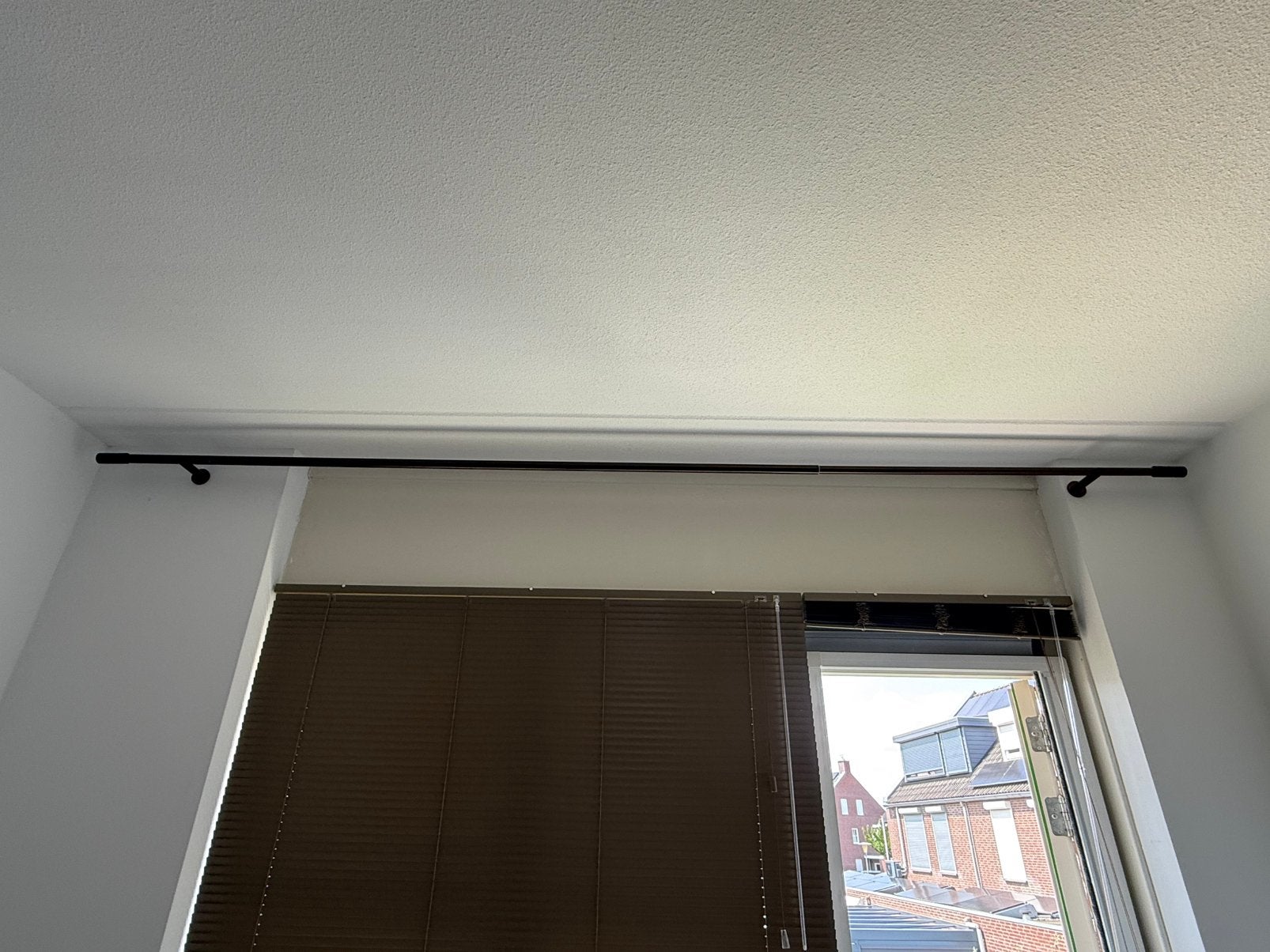 2x GARDINIA Gordijnroede uitschuifbaar brons 190-360 cm, Ophalen, Zo goed als nieuw