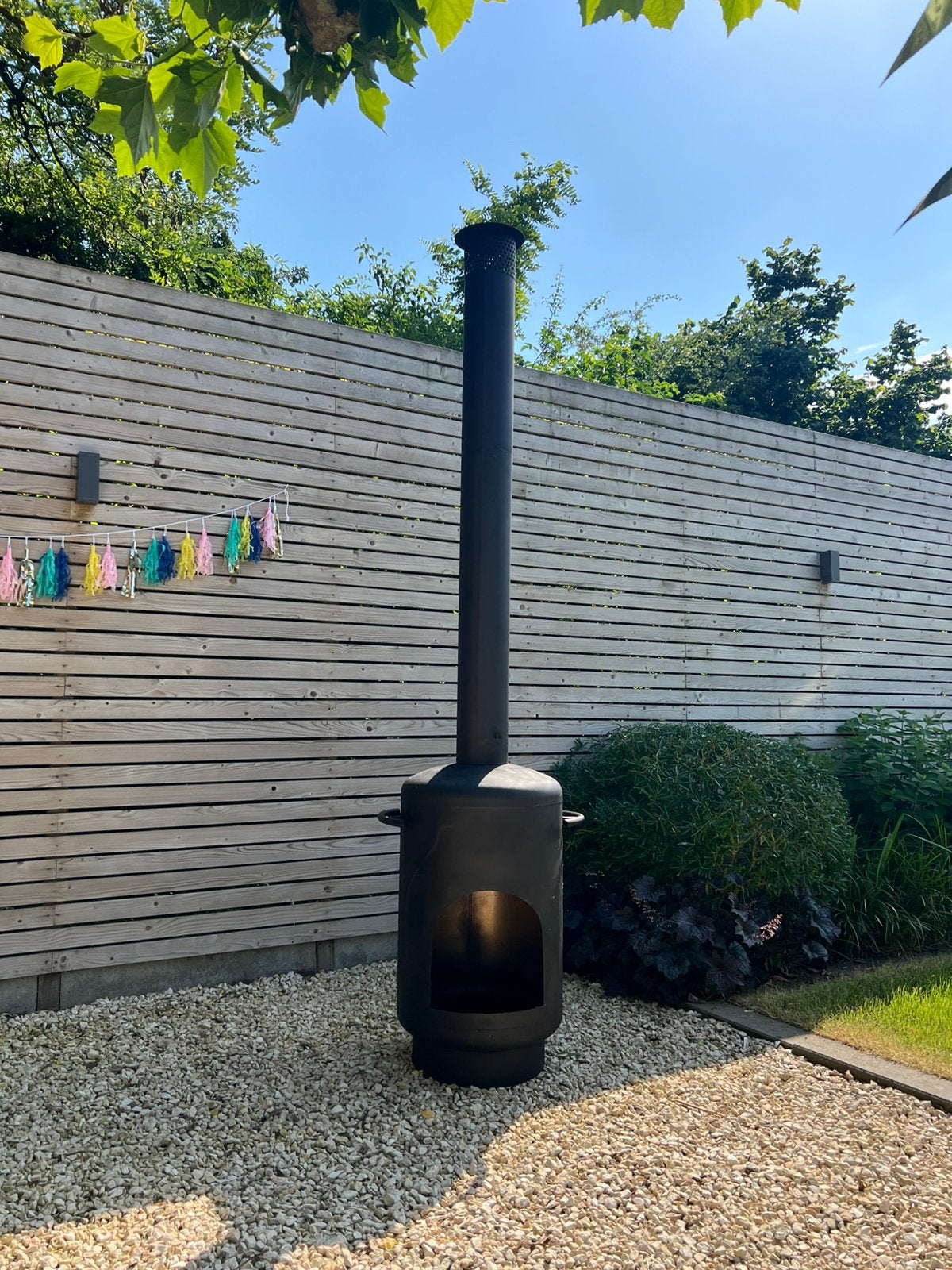 tuinkachel rvs tuinhaard buitenhaard terraskachel kachel, Tuin en Terras, Ophalen of Verzenden, Nieuw
