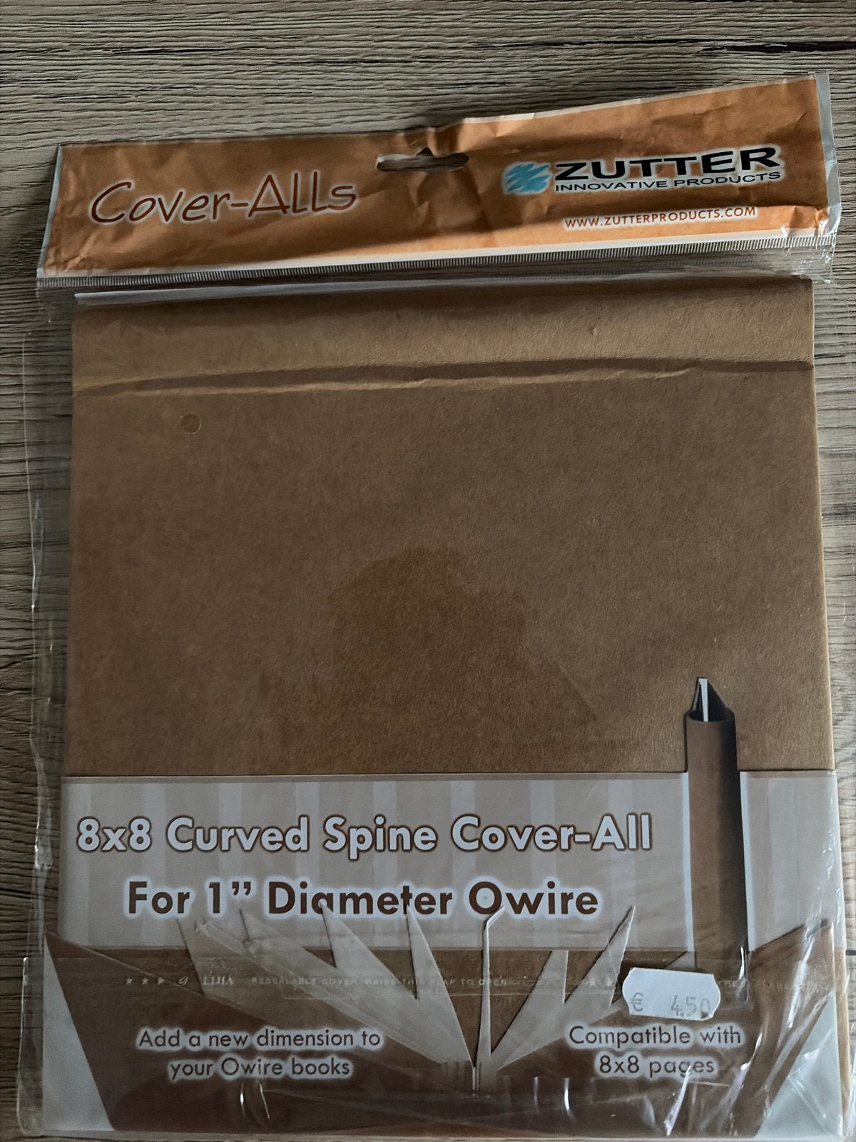 Zutter Cover-Alls 8x8 Curved Spine voor Owire boeken, Ophalen of Verzenden, Nieuw, Album of Boek, Overige merken