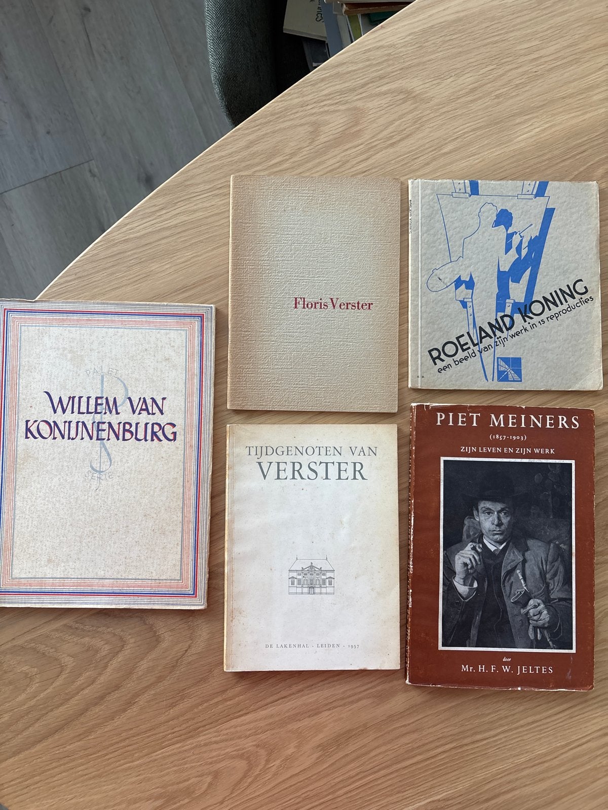 Kunstboeken: Floris Verster, Roeland Koning, Piet Meiners, Boeken, Ophalen of Verzenden, Gelezen, Schilder- en Tekenkunst