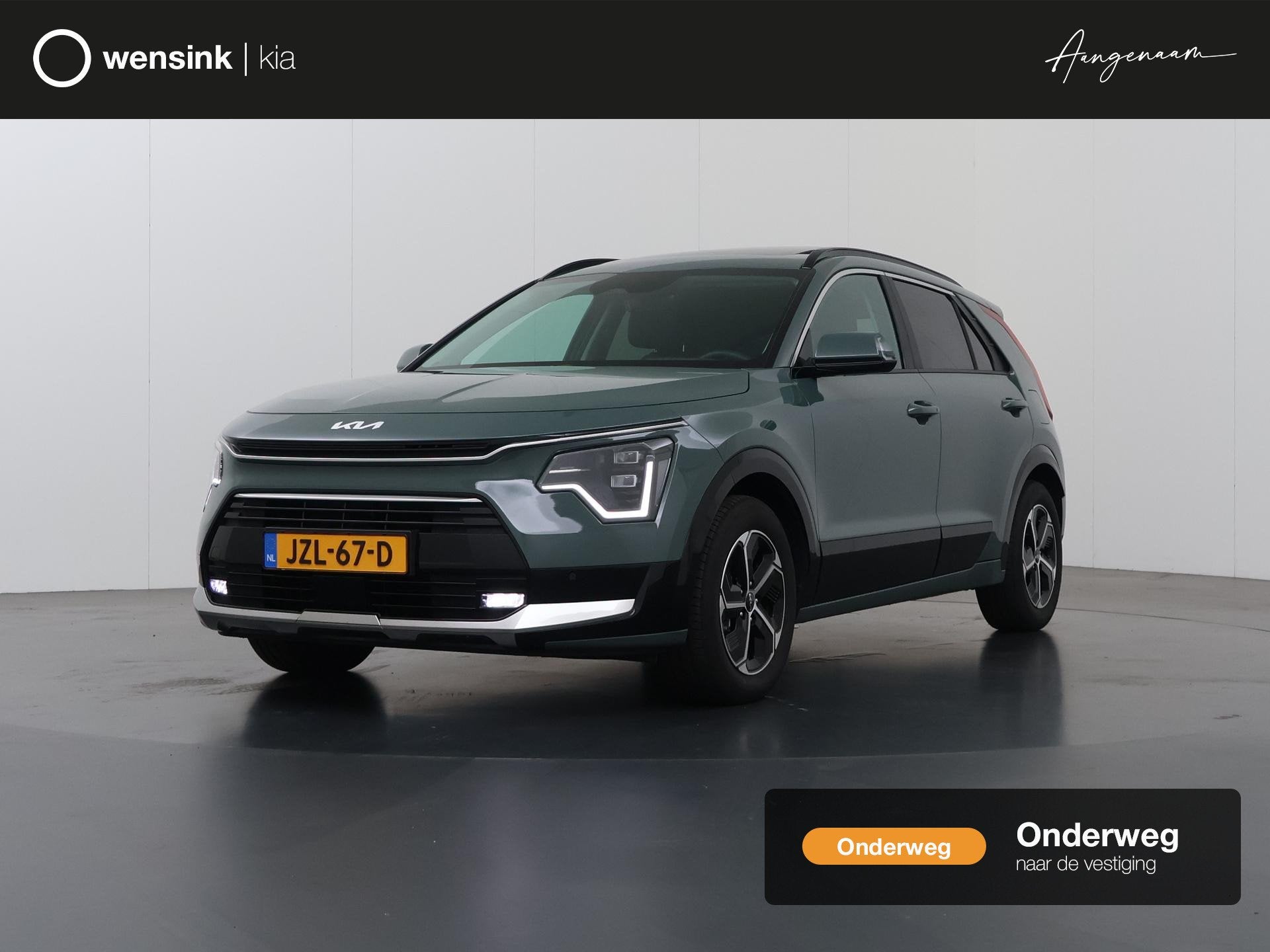 Kia Niro 1.6 GDi Hybrid DynamicPlusLine | Panoramadak | Navi, Auto's, 1374 kg, 137 pk, Gebruikt, Euro 6