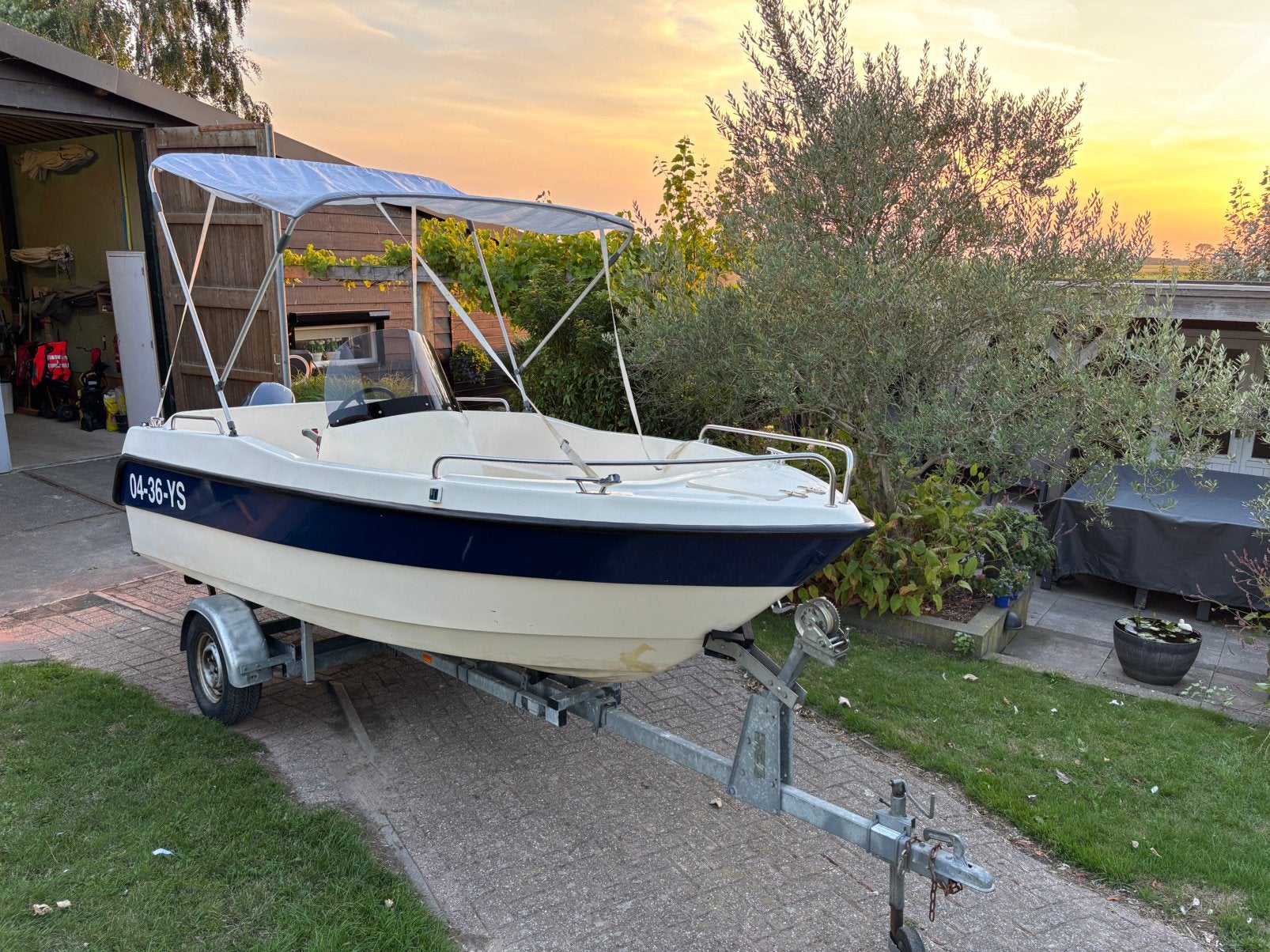 Askeladden 475 met Yamaha 40 PK uit 2018, Overige merken, Gebruikt, Viertaktmotor, 5 m