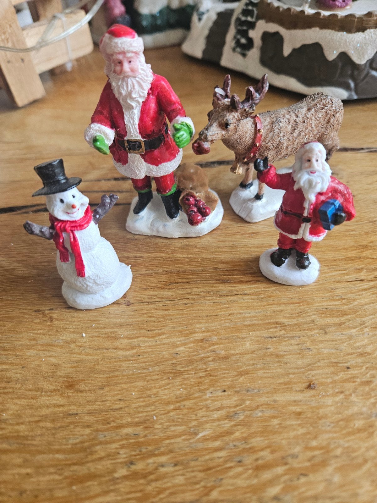 kerst beeldjes, Ophalen of Verzenden, Zo goed als nieuw