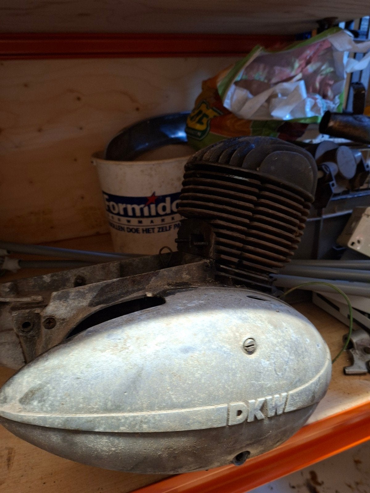 DKW motorblok onderdelen - mist zuiger, Ophalen of Verzenden, Gebruikt