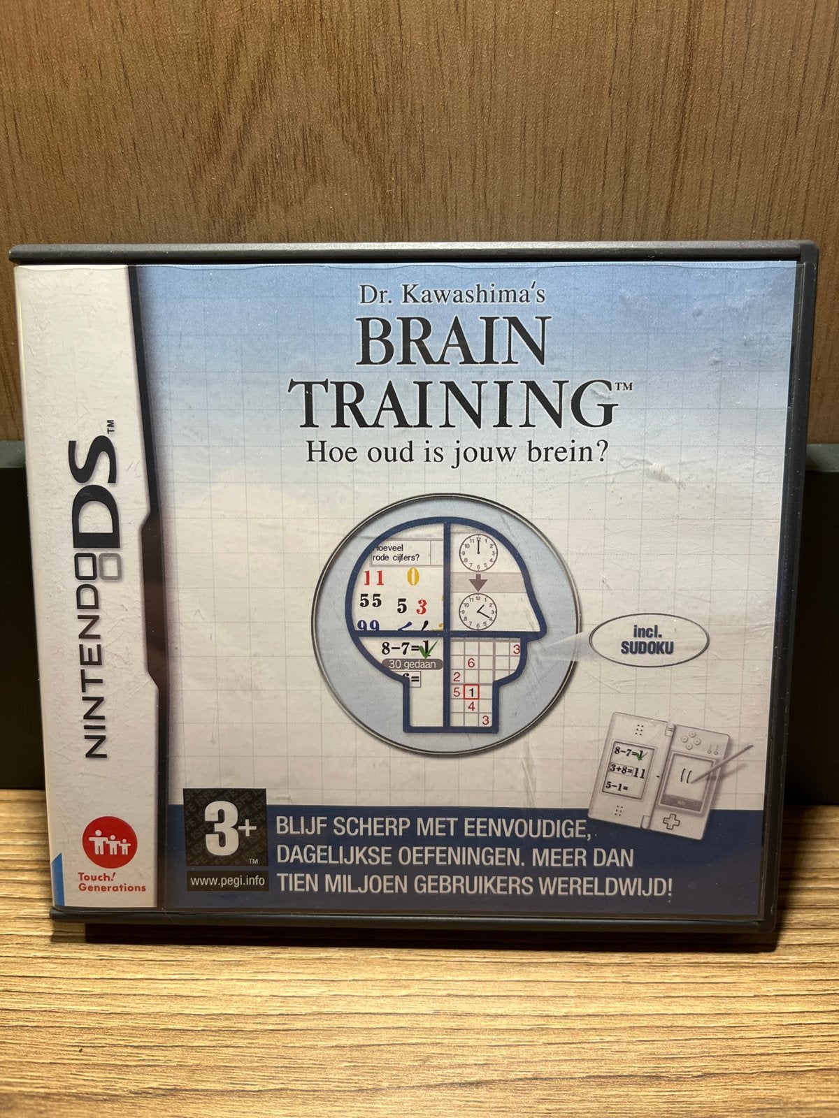 Dr. Kawashima's Brain Training Nintendo DS, Puzzel en Educatief, 1 speler, Ophalen of Verzenden, Zo goed als nieuw