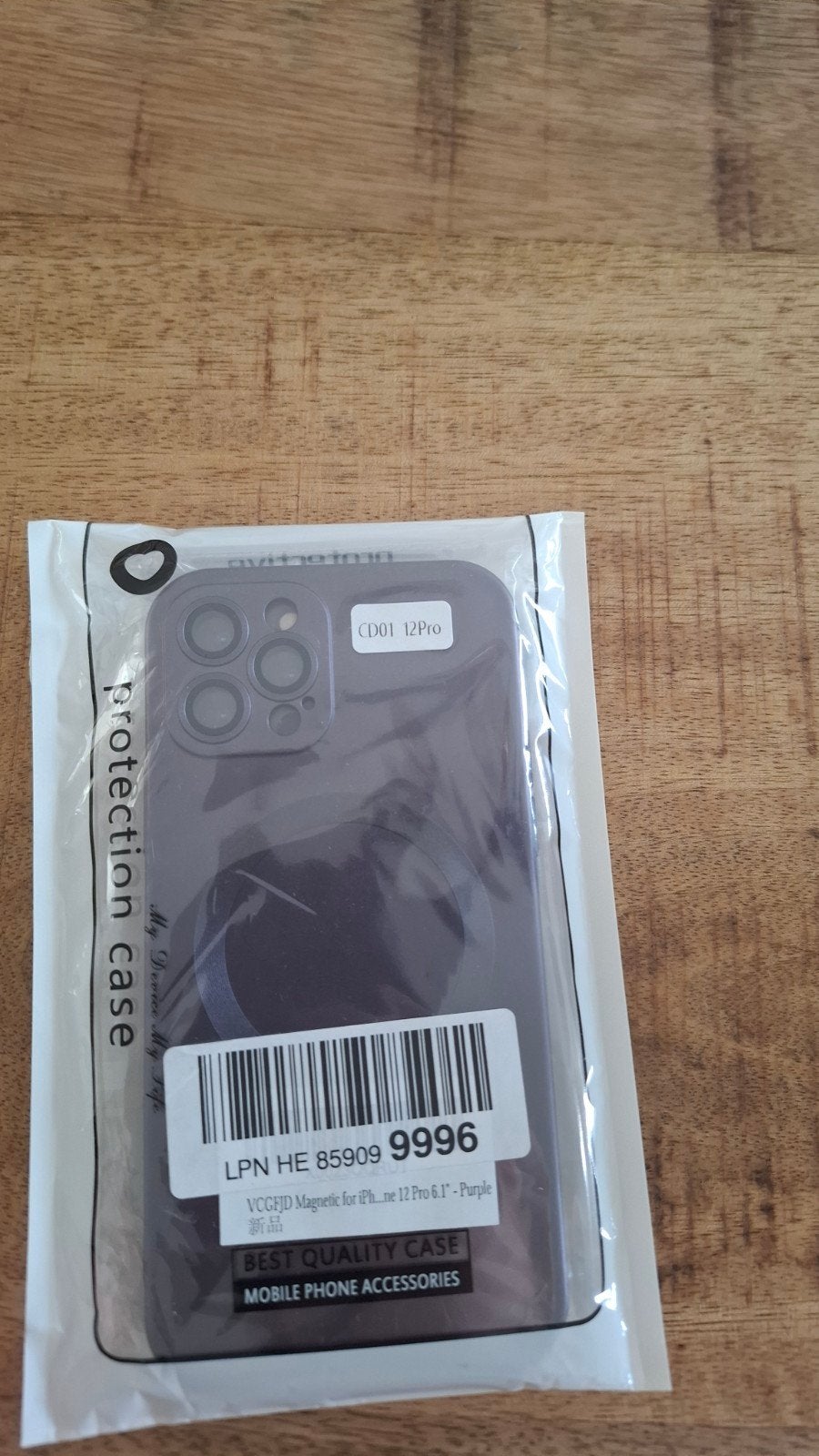 Nieuw iPhone 12 Pro Hoesje - Paars met MagSafe