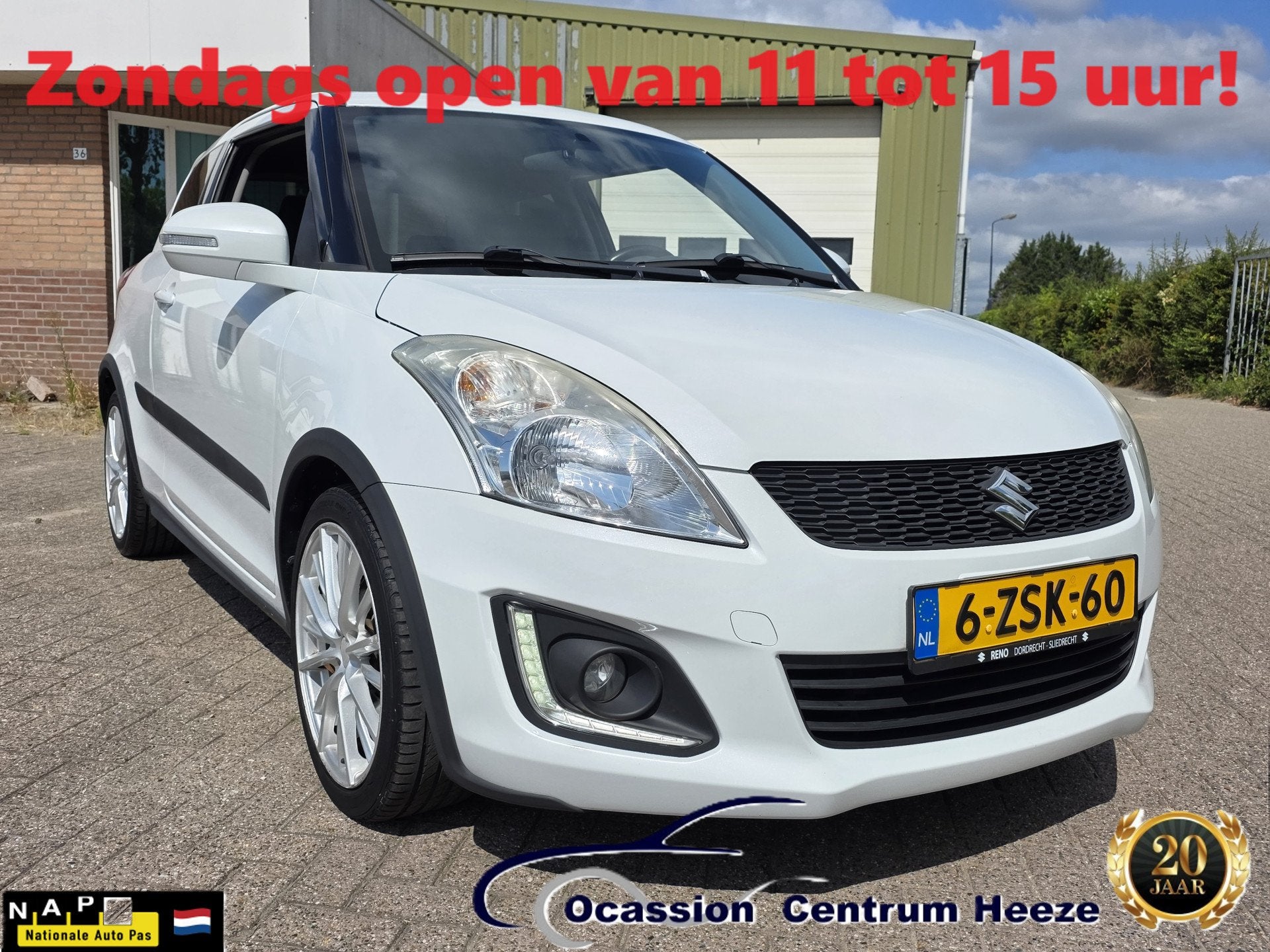 Suzuki Swift 1.2 Exclusive, Airco! Lm Velgen! Apk 9-2027! VA, Auto's, Suzuki, Voorwielaandrijving, Gebruikt, 400 kg, Origineel Nederlands
