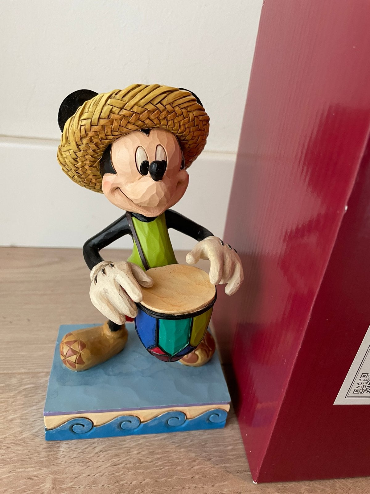 Disney Traditions Jim Shore  "Welcome to the Caribbean, Ophalen of Verzenden, Mickey Mouse, Zo goed als nieuw, Beeldje of Figuurtje