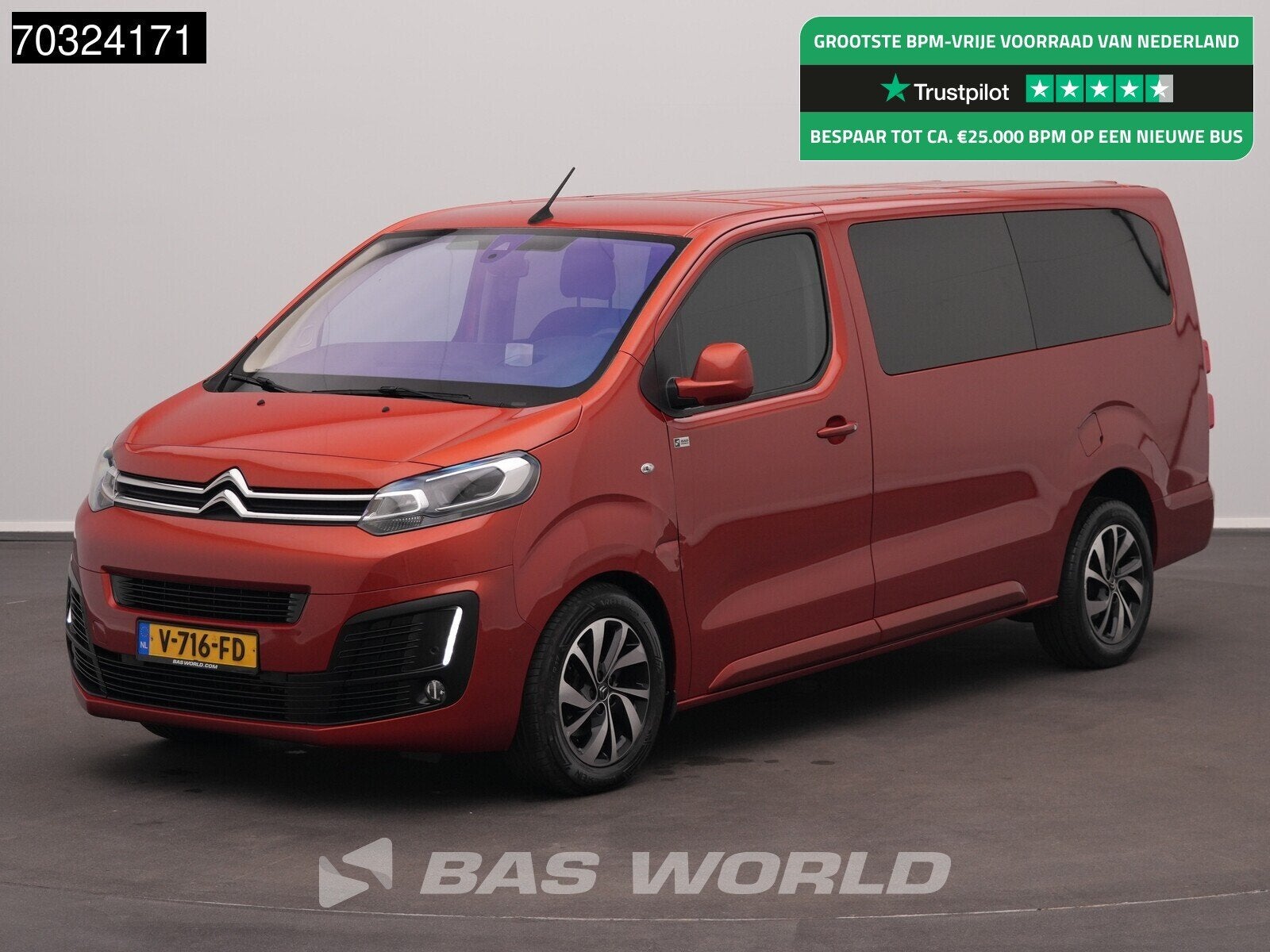 Citroën Jumpy 180pk Automaat Dubbel Cabine L3H1 LED Navi Ai, Automaat, Stof, Gebruikt, Euro 6