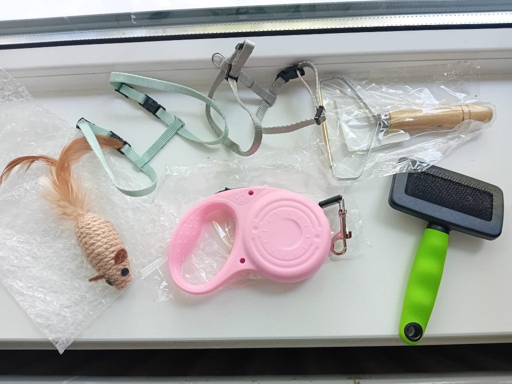 kattenriem kitten katten wandelen tuig harnas riem, Ophalen of Verzenden, Nieuw