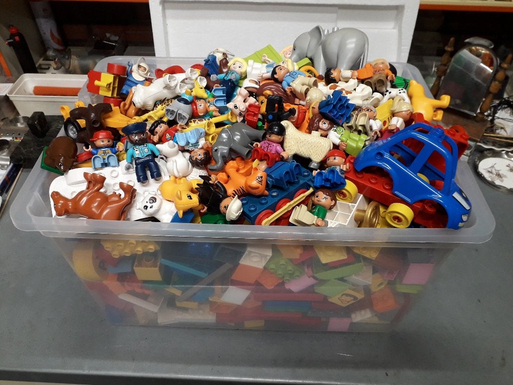 ENORME SUPER PARTIJ DUPLO NETTO GEWICHT 8,5 KILO I.Z.G.ST, Ophalen of Verzenden, Gebruikt, Duplo