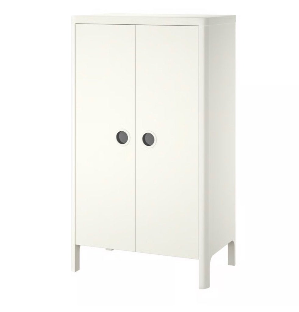 IKEA SMÅSTAD Kledingkast/Commode - Wit, Ophalen, Kast, 50 tot 70 cm, 105 cm of meer