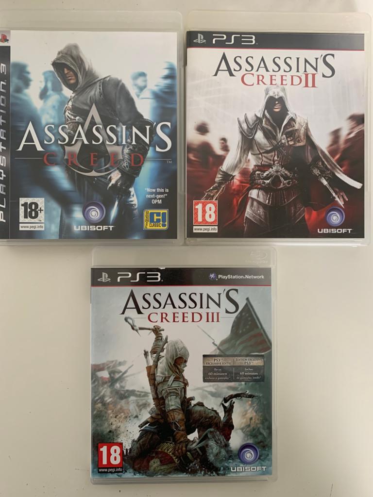 Pa3 Assassin’s Creed I , II & III, Avontuur en Actie, Vanaf 18 jaar, 1 speler, Ophalen of Verzenden