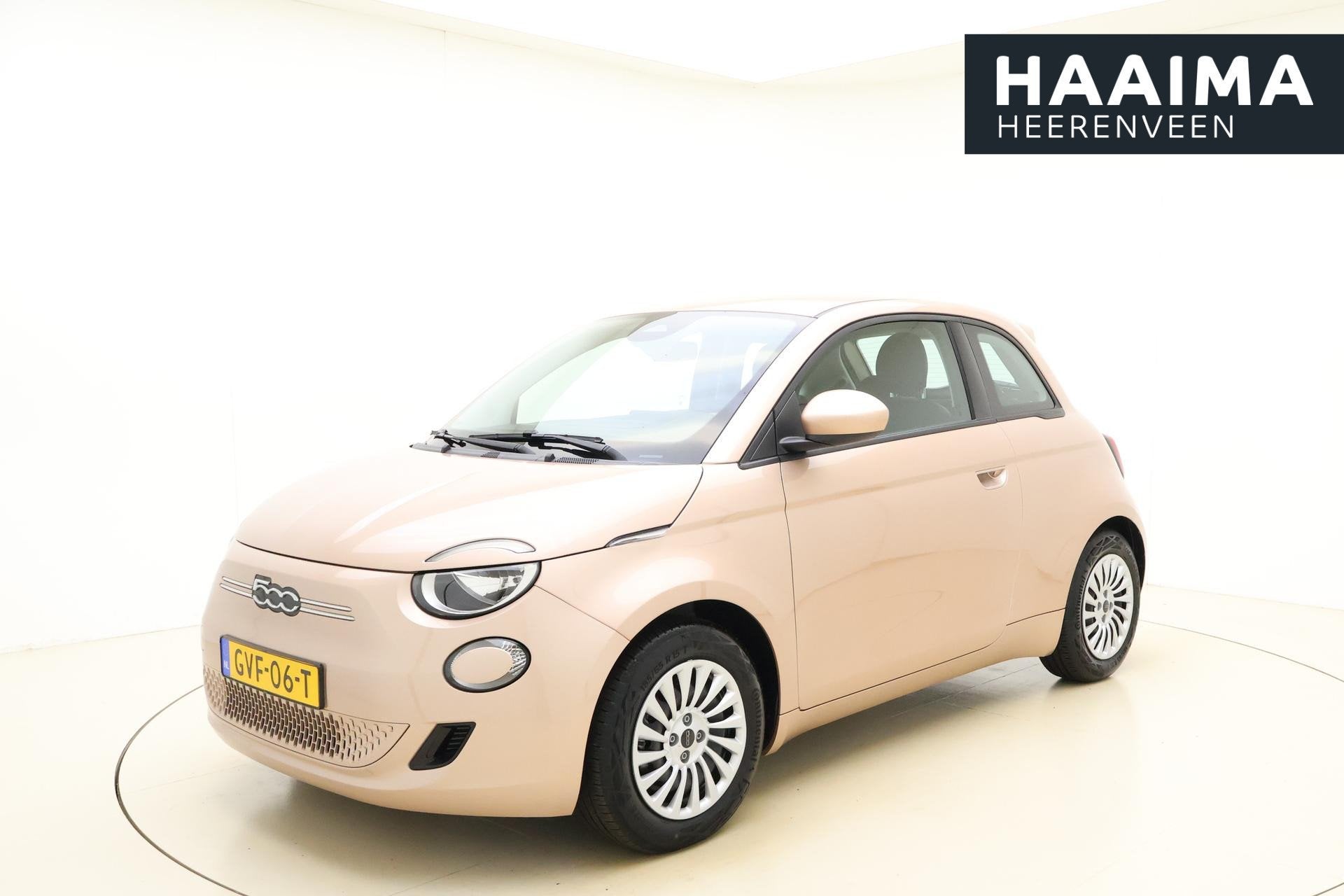 Fiat 500e Urban 42 kWh | Apple Carplay & Android Auto | Clim, Auto's, Fiat, Stof, Gebruikt, 4 stoelen, Origineel Nederlands