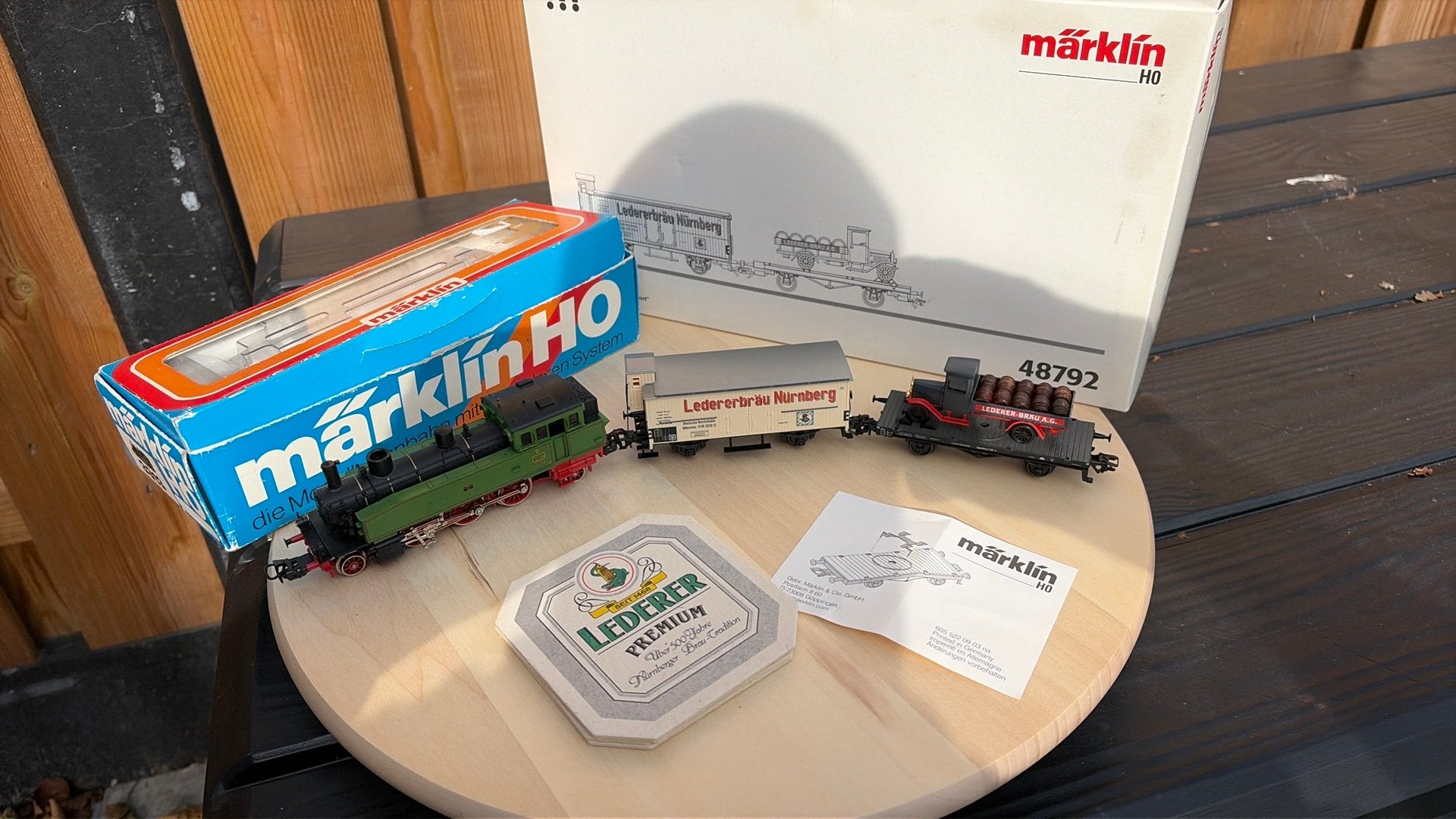 Marklin H0 kavel “Marklin BR 75 (3313) gelimiteerde 48792, Wisselstroom, Locomotief, Ophalen of Verzenden, Zo goed als nieuw