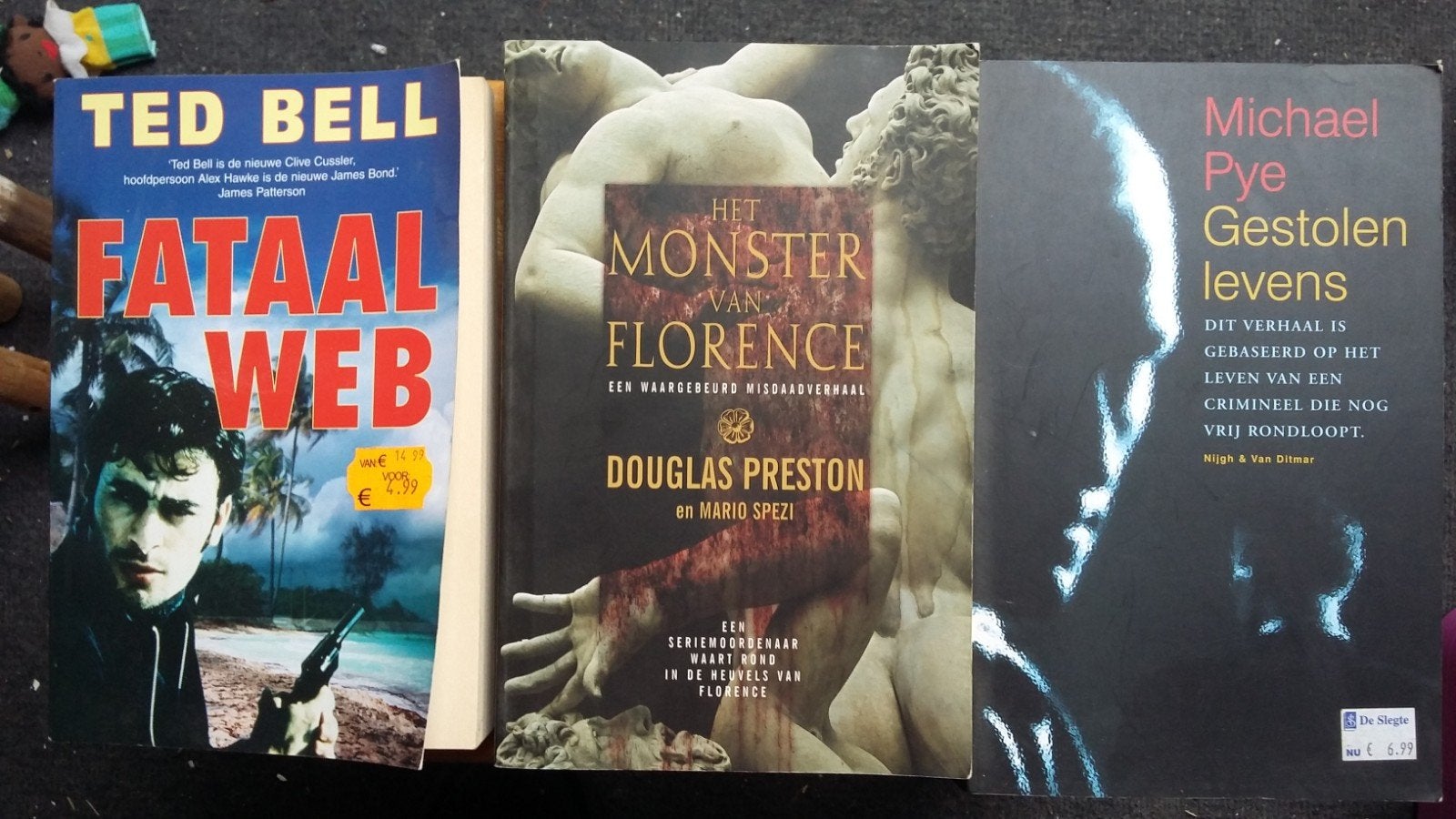 3 Boeken (16), Ophalen of Verzenden, Gelezen, Douglas Preston