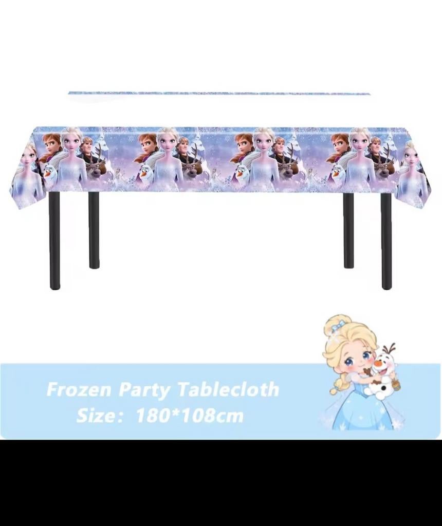 Nieuw Frozen Party Tafelkleed - 180x108cm, Ophalen, Nieuw, Versiering, Verjaardag